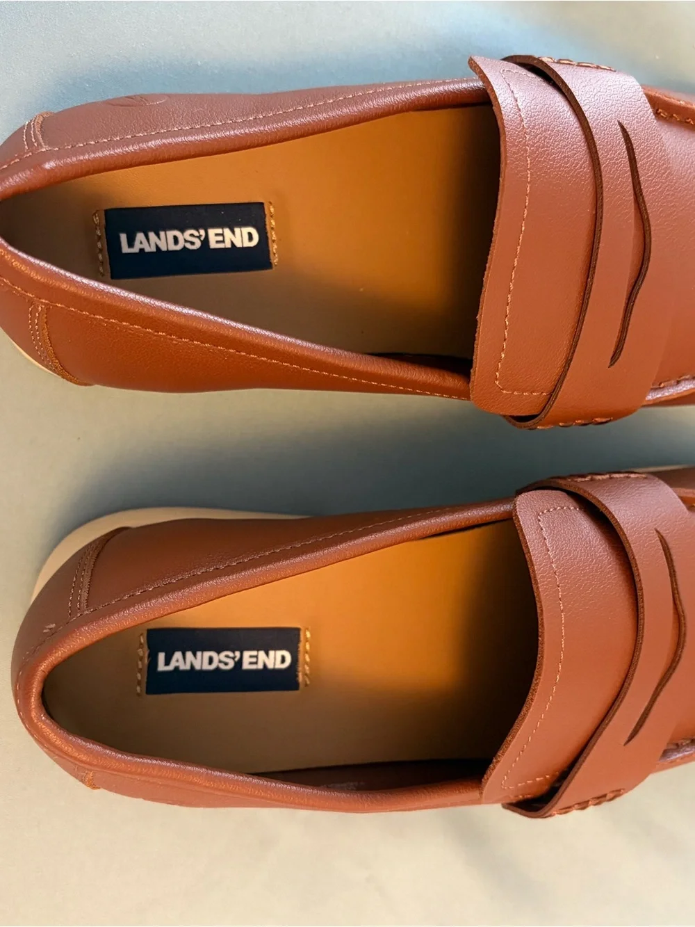Lands End smooth tan